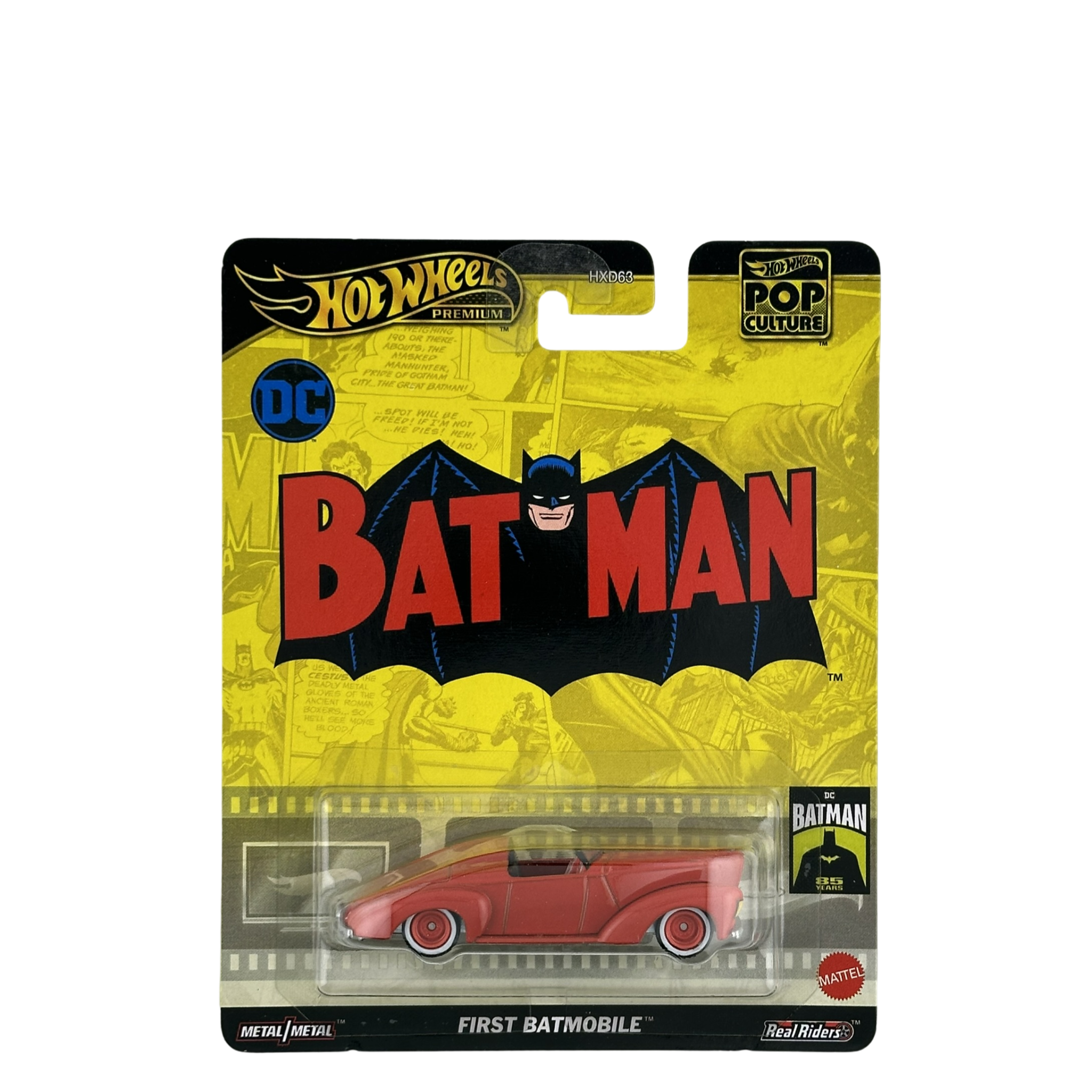 Hot Wheels DC Batman First Batmobile