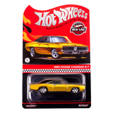 Hot Wheels 1969 Dodge Charger R/T Red Line Club Exclusivo