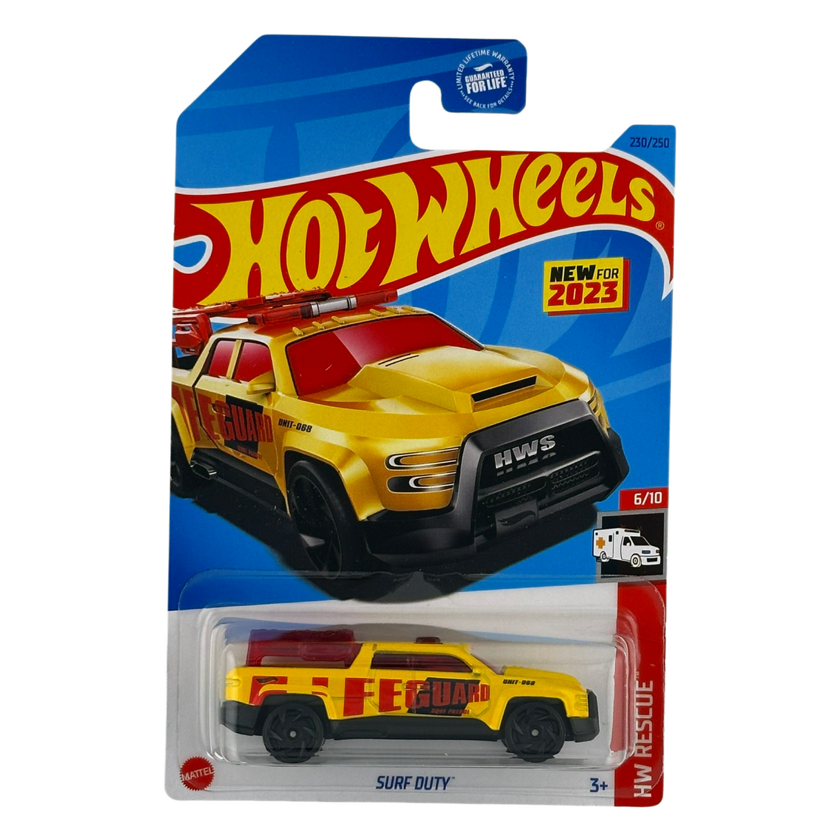 Hot Wheels Surf Duty HW Rescue Diecast Car