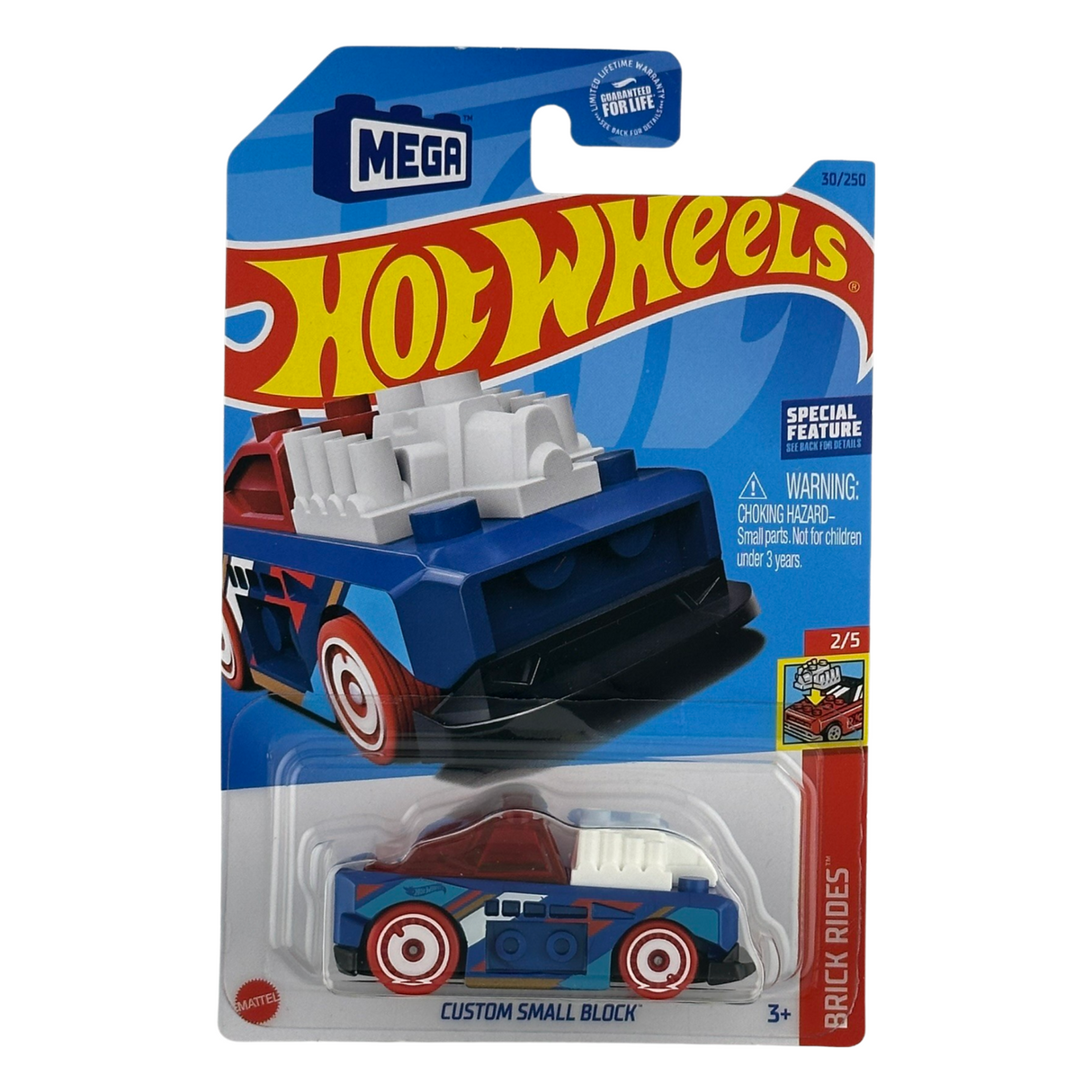 Coche fundido a presión con paseos en ladrillos de bloques pequeños personalizados de Hot Wheels