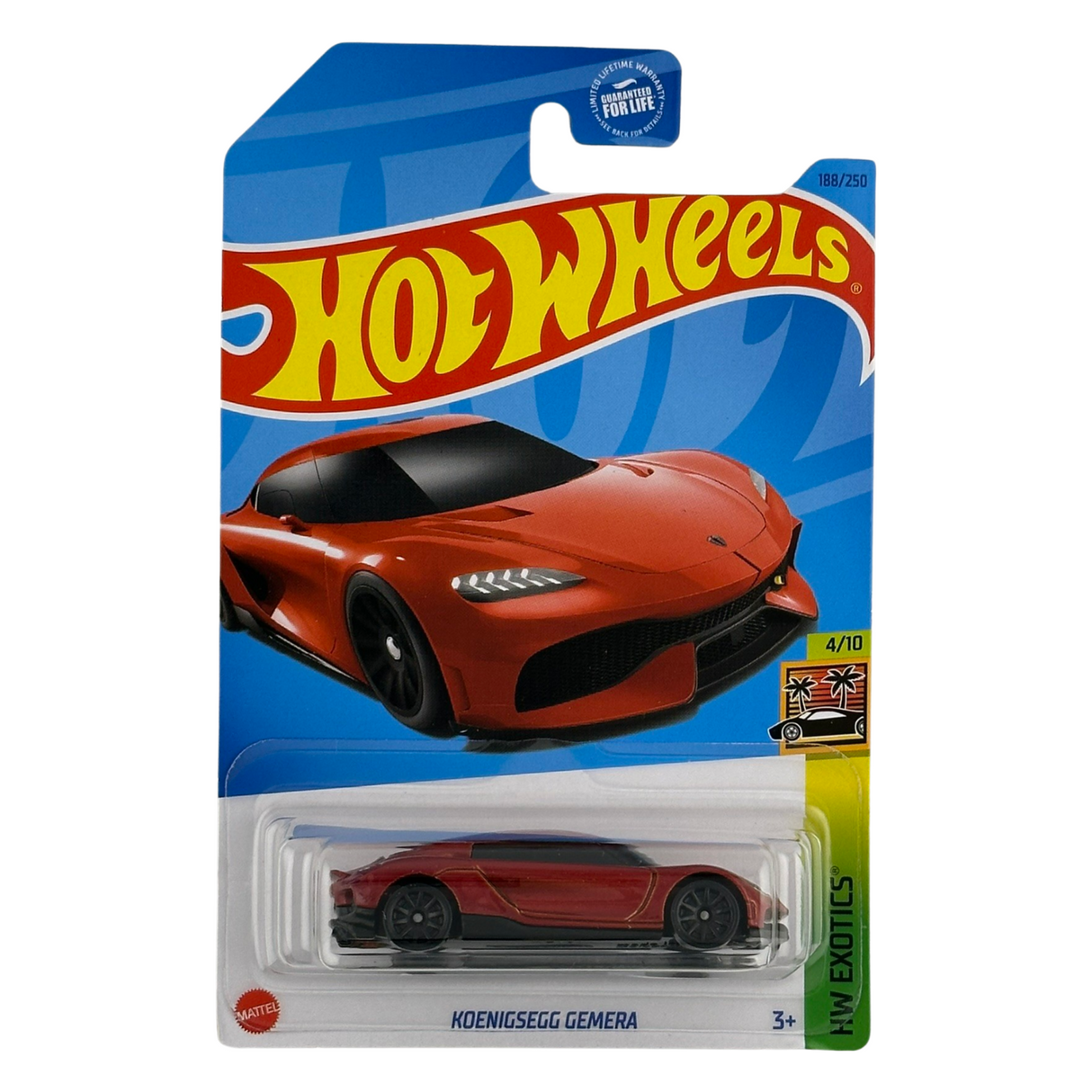 Hot Wheels Koenigsegg Gemera HW Exotics Coche fundido a presión