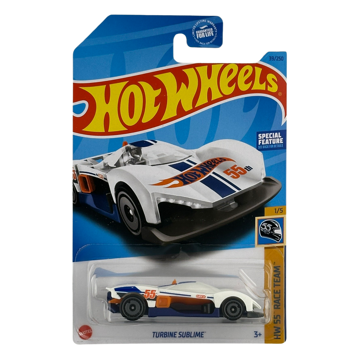 Hot Wheels Turbine Sublime HW 55 Race Team Diecast Car