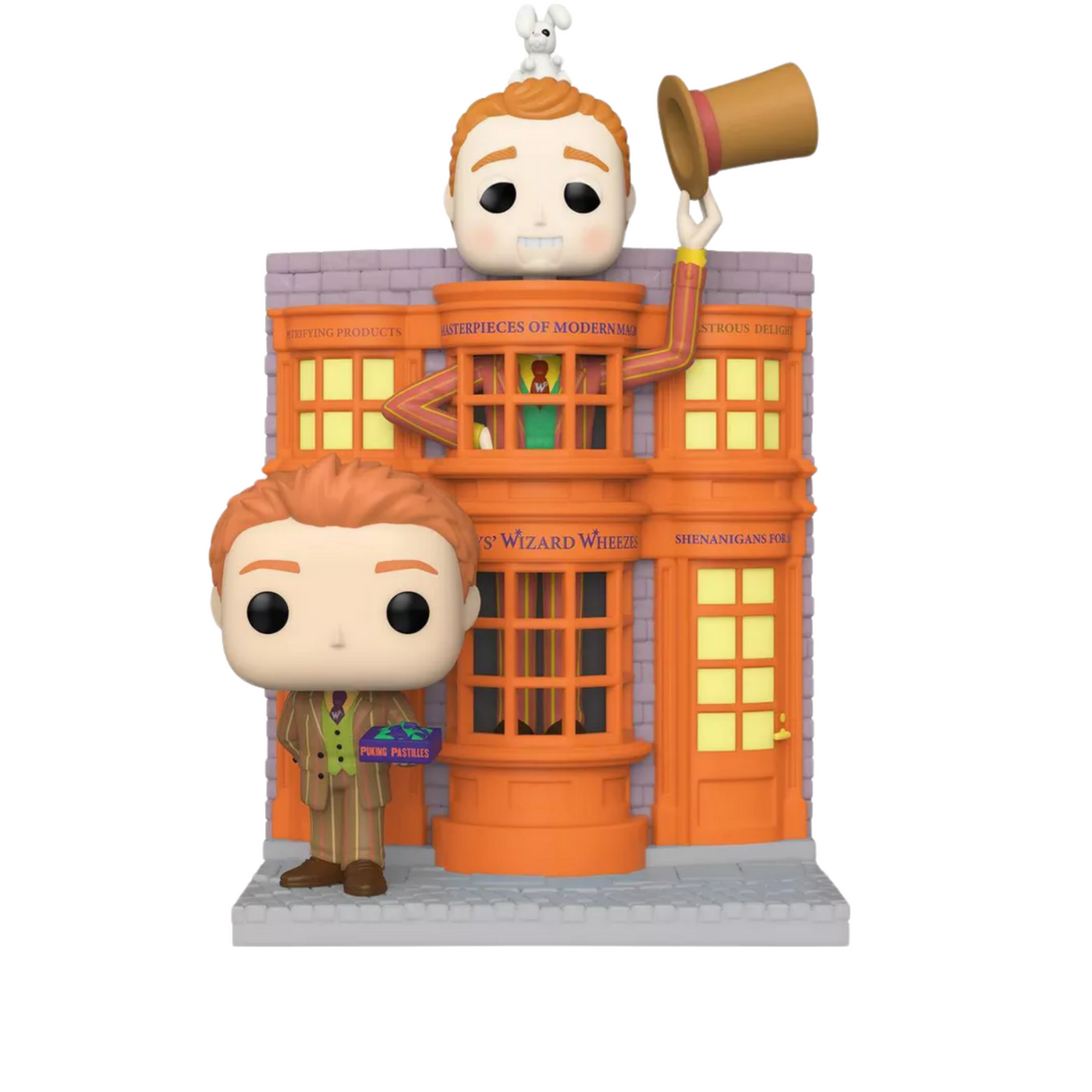 Harry Potter: Fred Weasley con Sortilegios Weasley ¡Funko Pop! Deluxe, exclusivo de Target Con 2023