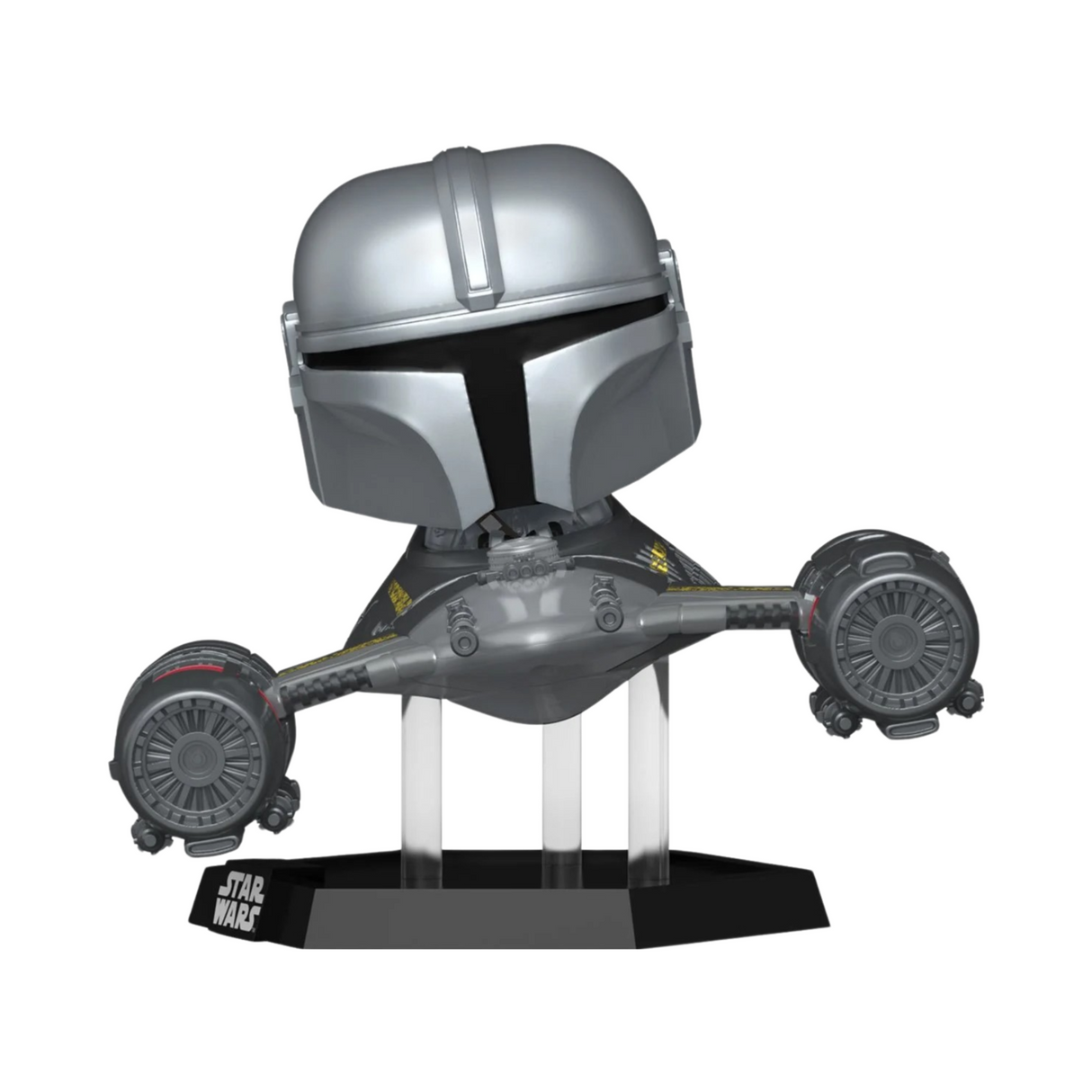 Star Wars: The Mandalorian en N-1 Starfighter (con R5-D4) Funko Pop! Paseo #670