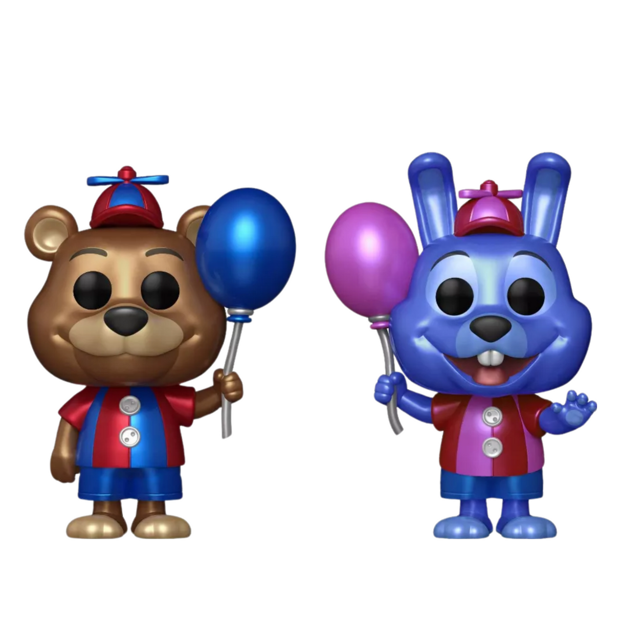 Five Nights at Freddy's: Balloon Freddy y Balloon Bonnie, paquete de 2, exclusivo de Target Con 2023