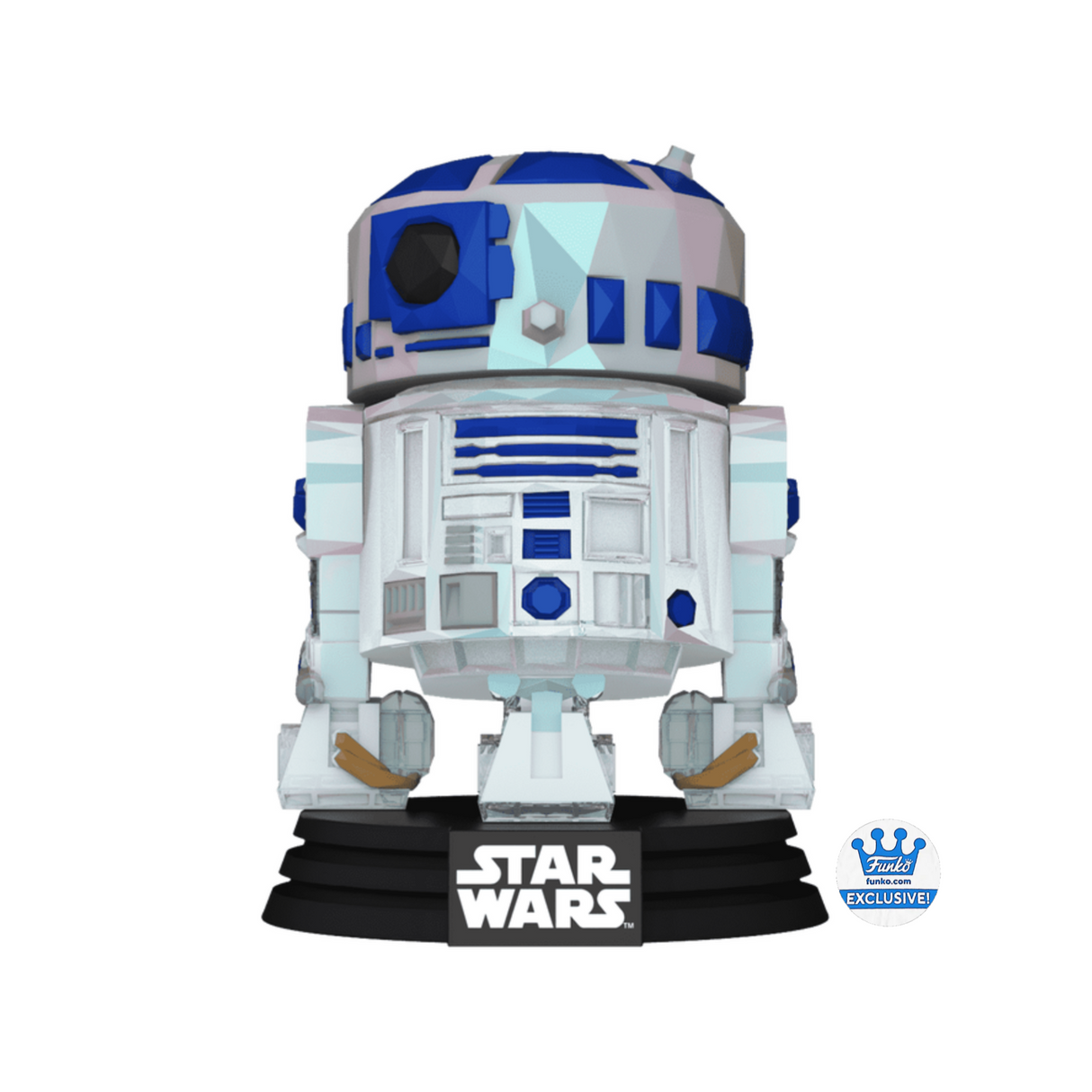 Star Wars: R2-D2 Funko POP! Figura de vinilo n.° 593, faceta, exclusiva de la tienda Funko