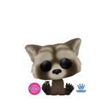 Guardianes de la Galaxia: ¡Baby Rocket flocado Funko POP! Figura de vinilo n.° 1208, exclusiva de la tienda Funko