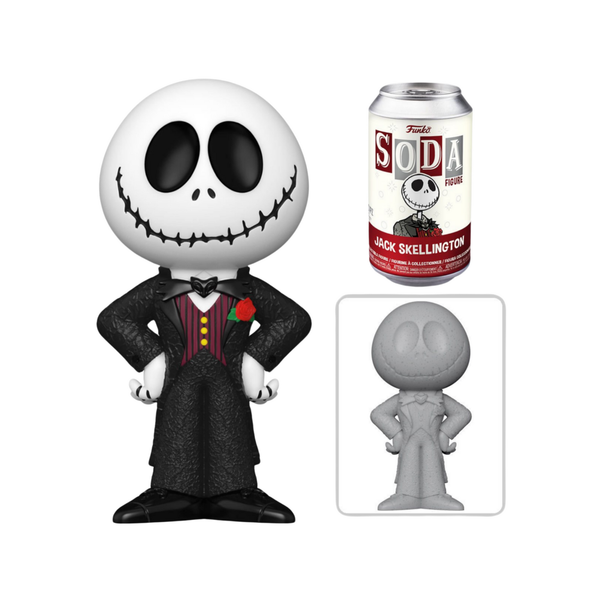 The Nightmare Before Christmas: 30th Anniversary Formal Jack Soda Vinyl Figure, Chance of Chase