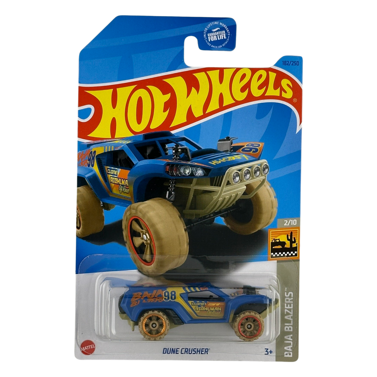 Hot Wheels Dune Crusher Baja Blazers Coche Diecast