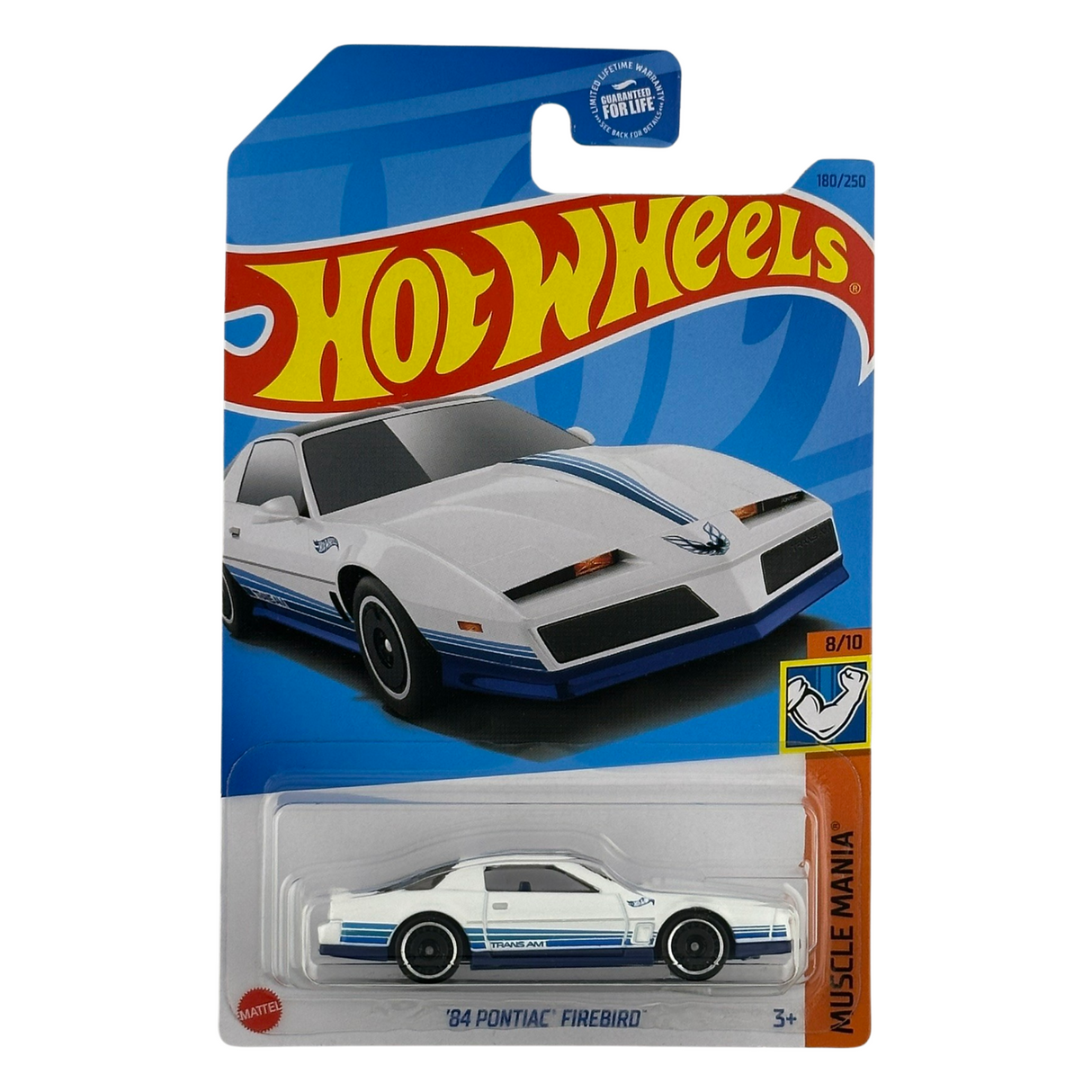 Hot Wheels '84 Pontiac Firebird Muscle Mania Coche fundido a presión