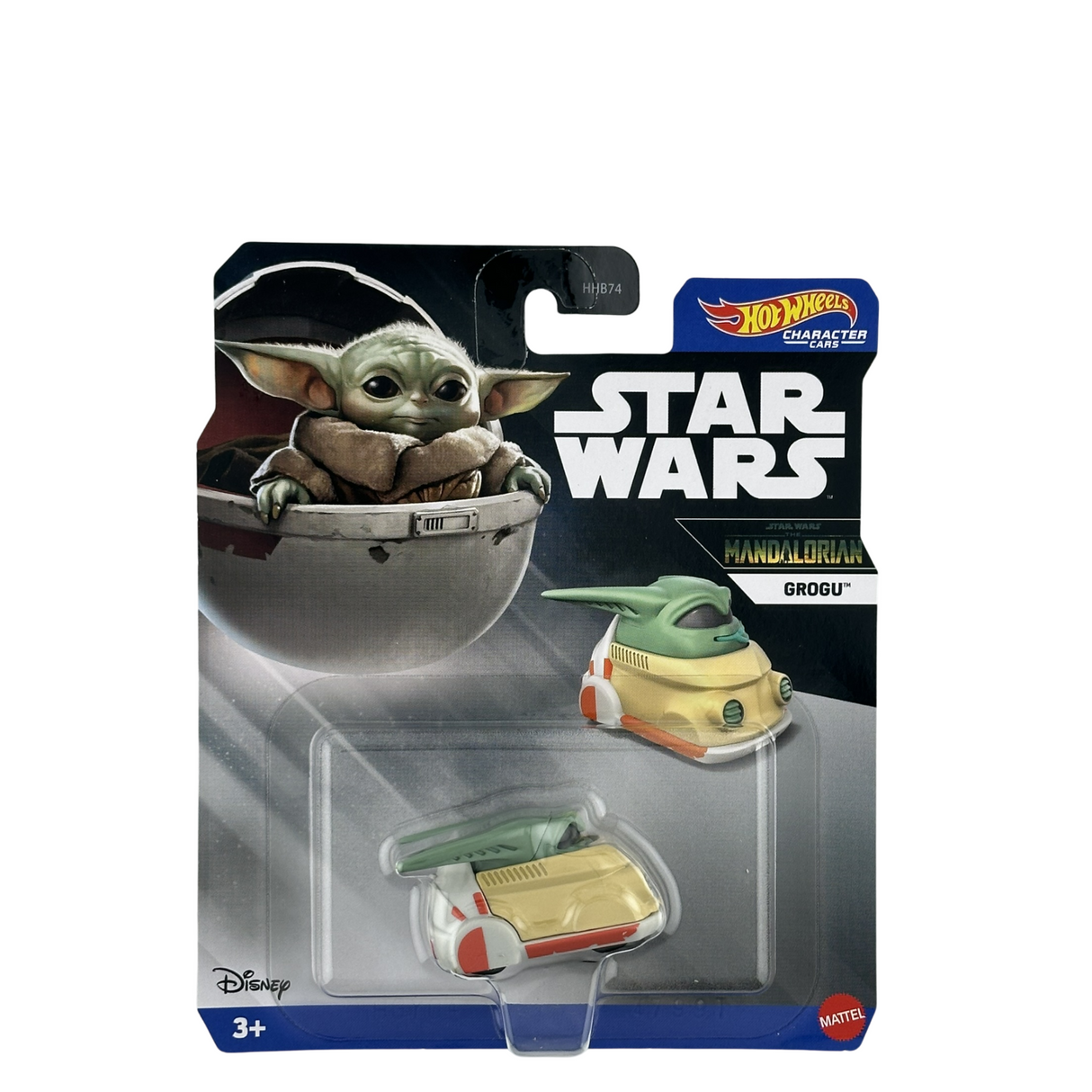 Hot Wheels Star Wars The Mandalorian Grogu Character Car