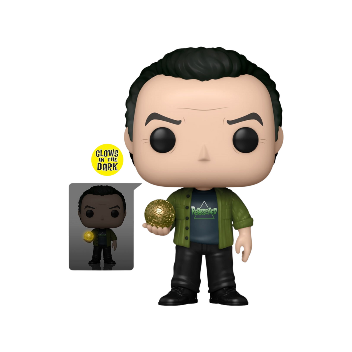 Cazafantasmas: Imperio Congelado: Ray Stantz Funko Pop! Figura de vinilo n.° 1510, que brilla en la oscuridad