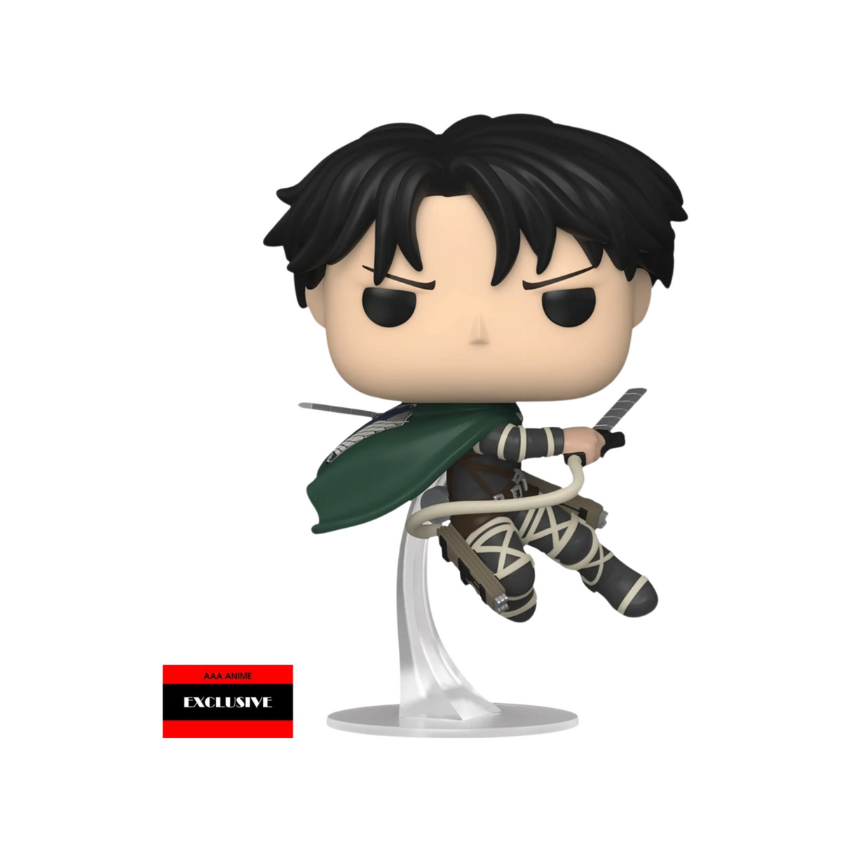 Attack on Titan: Captain Levi Ackerman Funko Pop! Animation Vinyl Figure #1315, AAA Exclusive