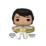 Elvis Presley Traje de faraón Funko POP! Figura de vinilo de Rocks n.° 287, diamante, exclusivo de Amazon