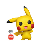 Pokémon: Pikachu Diamante Funko Pop! Figura de vinilo n.º 553, colección Diamond, exclusiva de Gamestop