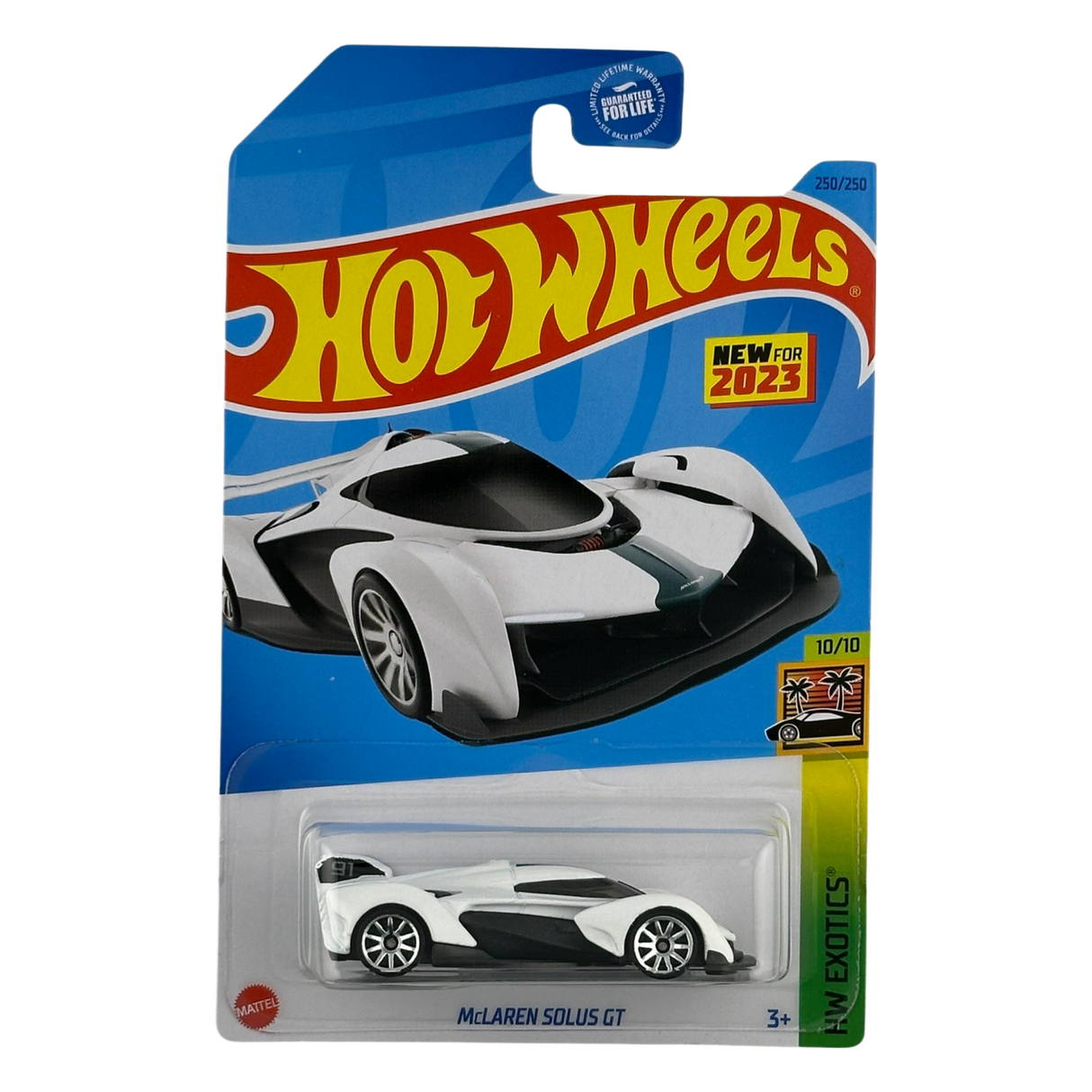 Hot Wheels McLaren Solus GT HW Exotics Coche fundido a presión