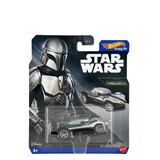 Hot Wheels Star Wars El coche de personajes mandalorianos