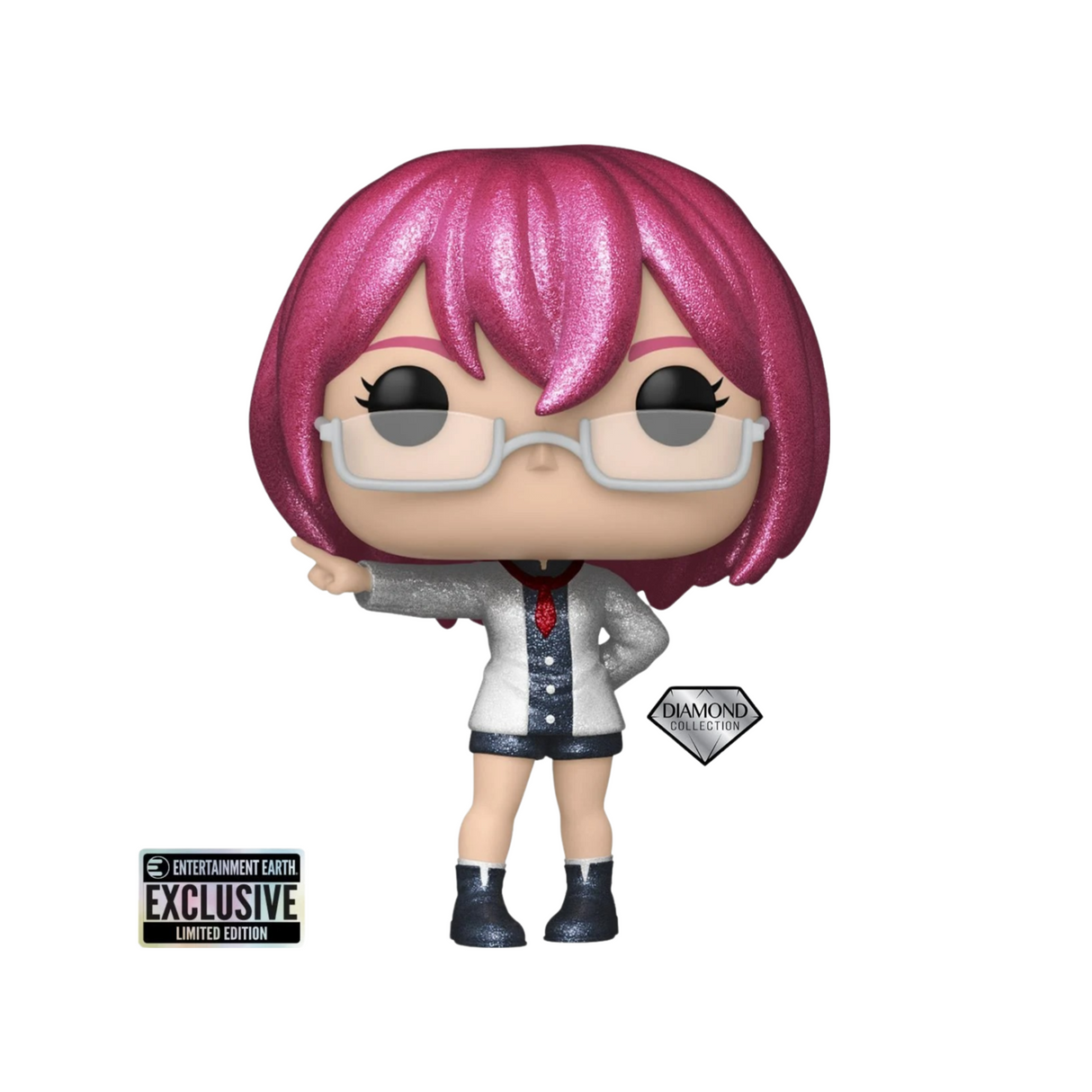 Siete pecados capitales: Gowther Funko Pop! Figura de vinilo de animación n.° 1498. Diamond Glitter, exclusivo de Entertainment Earth