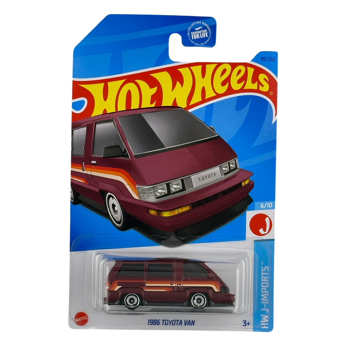 Hot Wheels 1986 Toyota Van HW J-Imports Diecast Car