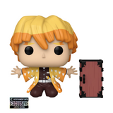 Demon Slayer: Zenitsu Protecting Nezuko's Box Funko Pop! Vinyl Figure #1488, Entertainment Earth Exclusive