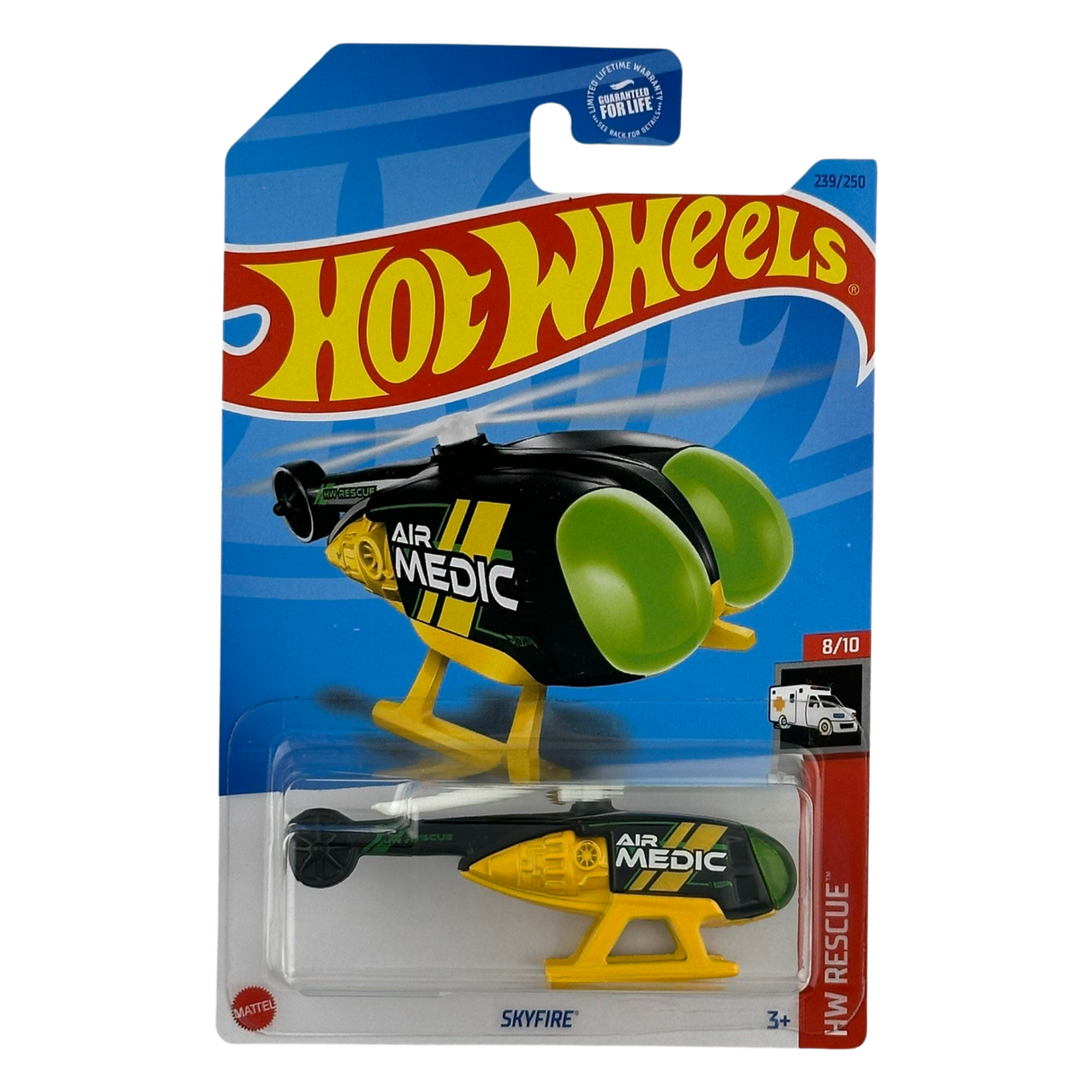 Coche fundido a presión Hot Wheels Skyfire HW Rescue