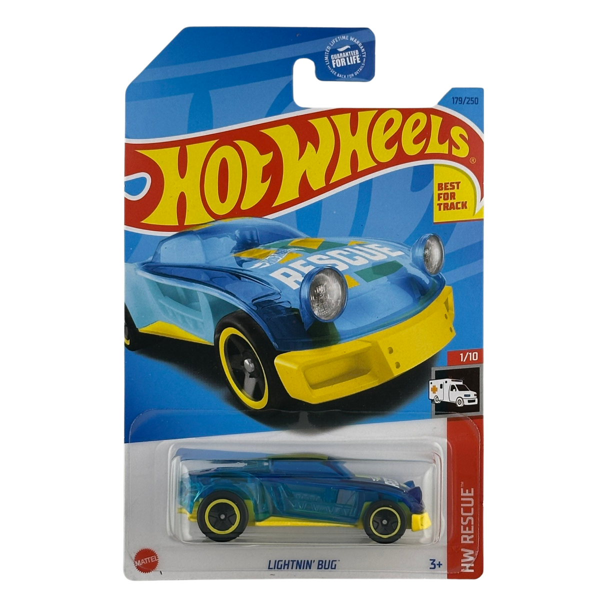 Coche fundido a presión Hot Wheels Lightin' Bug HW Rescue