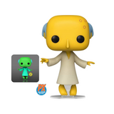 Los Simpson: ¡El resplandeciente Sr. Burns Funko POP! Figura de vinilo n.º 1162, que brilla en la oscuridad, exclusiva de vistas previas de PX