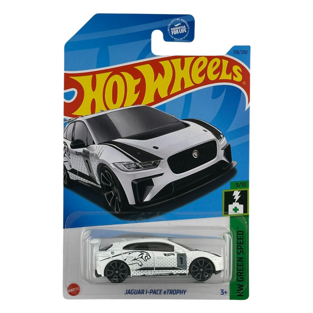 Hot Wheels Jaguar I-Pace eTROPHY HW Green Speed Diecast Car