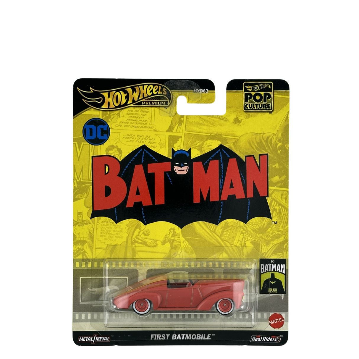 Hot Wheels DC Batman primer batimóvil