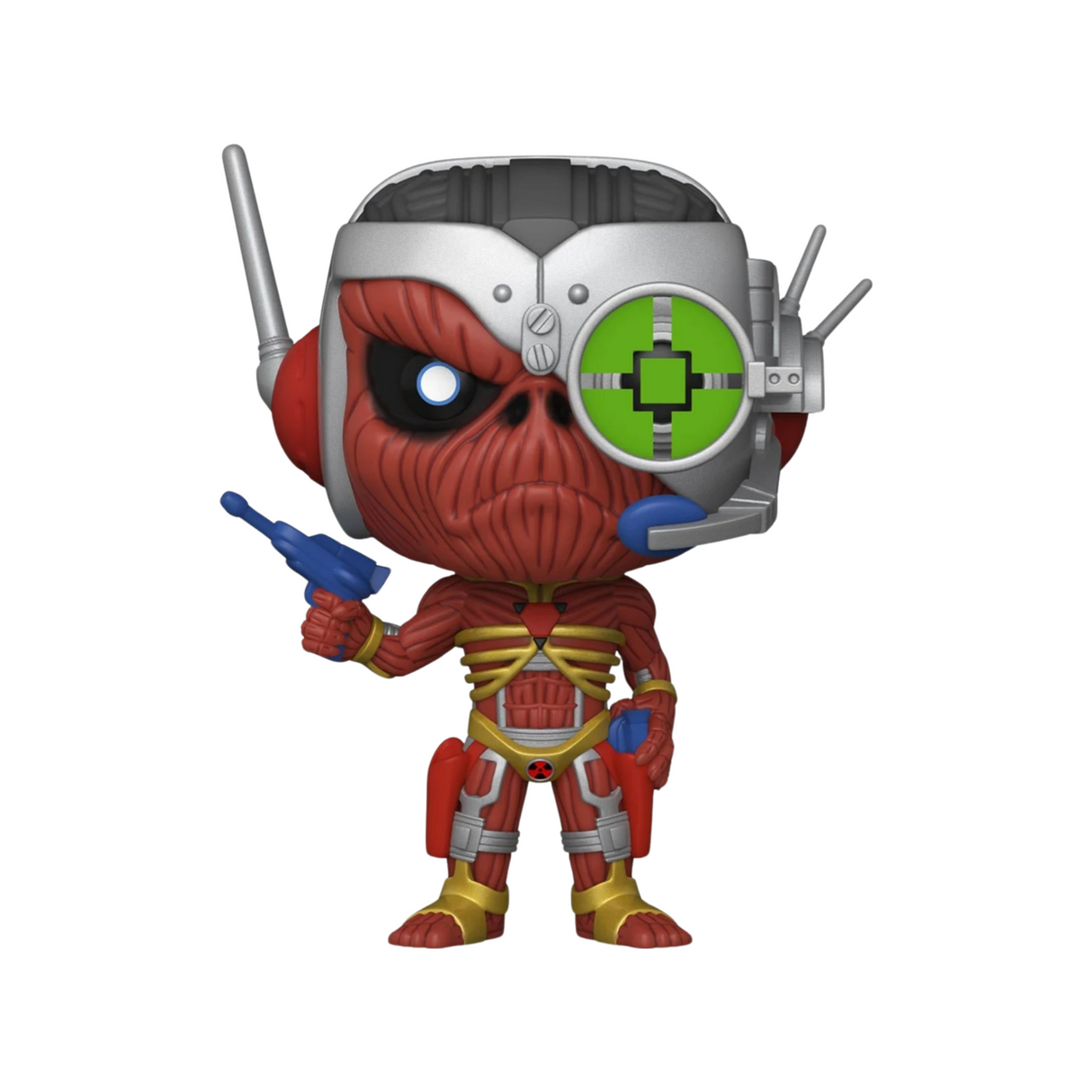 Iron Maiden: Eddie En algún lugar del tiempo Funko Pop! Figura de vinilo de rocas #248