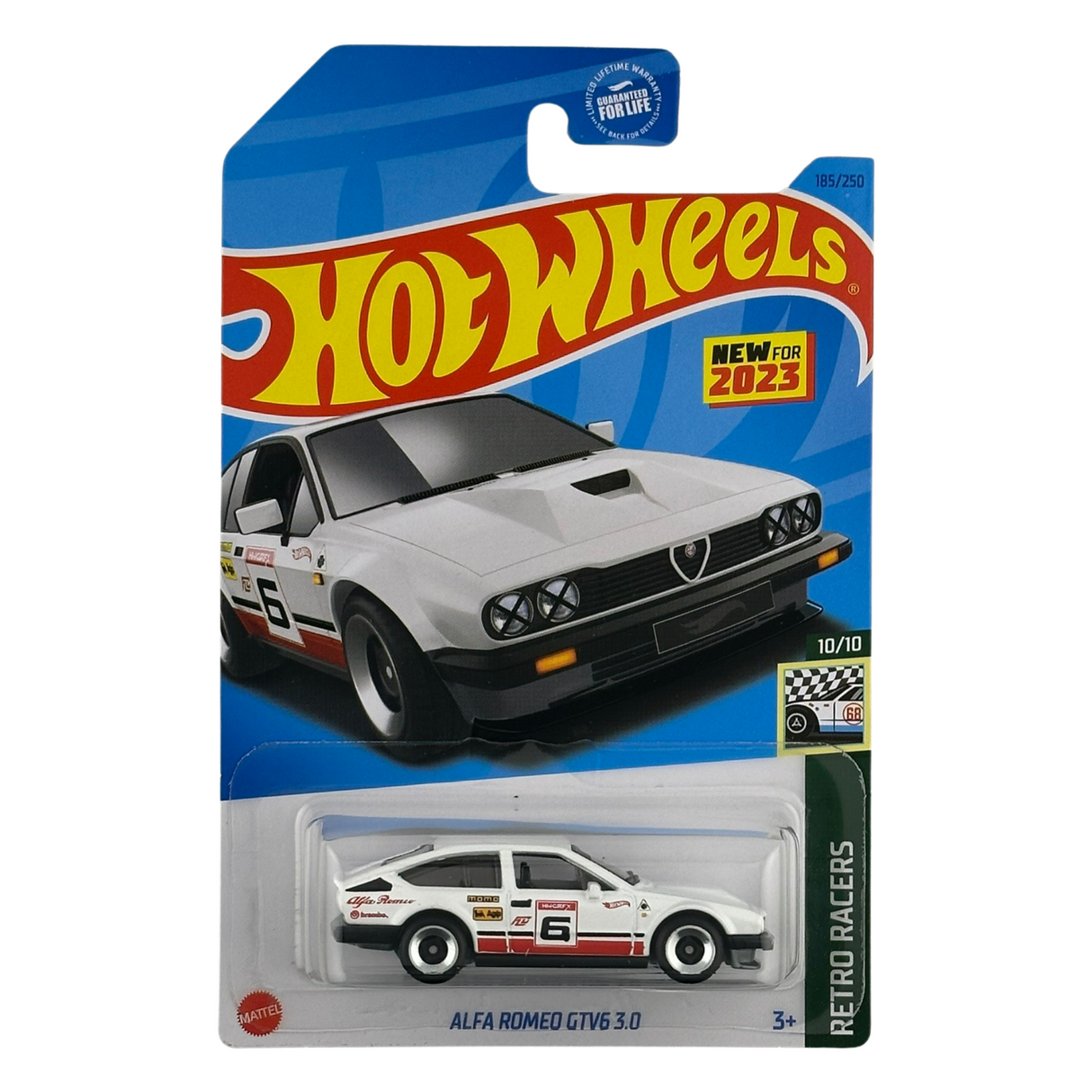 Hot Wheels Alfa Romeo GTV6 3.0 Retro Racers Diecast Car