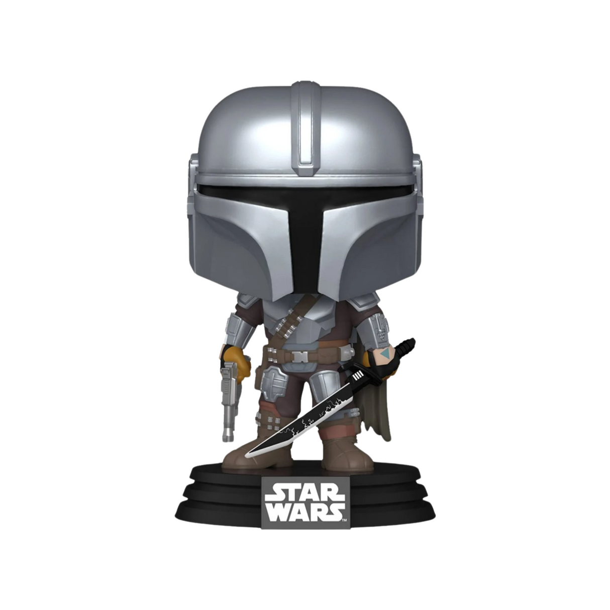 Star Wars: El Mandaloriano con Darksaber Funko Pop! Figura de vinilo #663