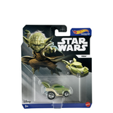 Coche de personaje Yoda de Star Wars Hot Wheels