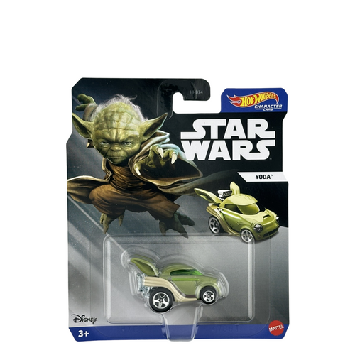 Hot Wheels Star Wars Yoda Character Car