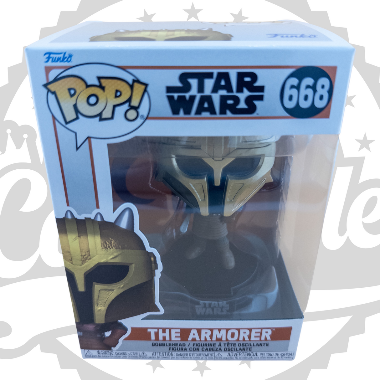 Star Wars: El Mandaloriano: El Armero Funko Pop! Figura de vinilo #668