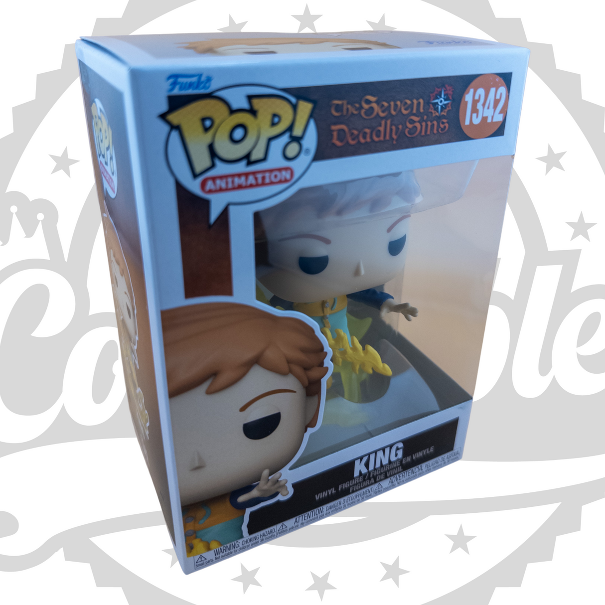 Siete pecados capitales: Rey Funko Pop! Figura de vinilo de animación #1342