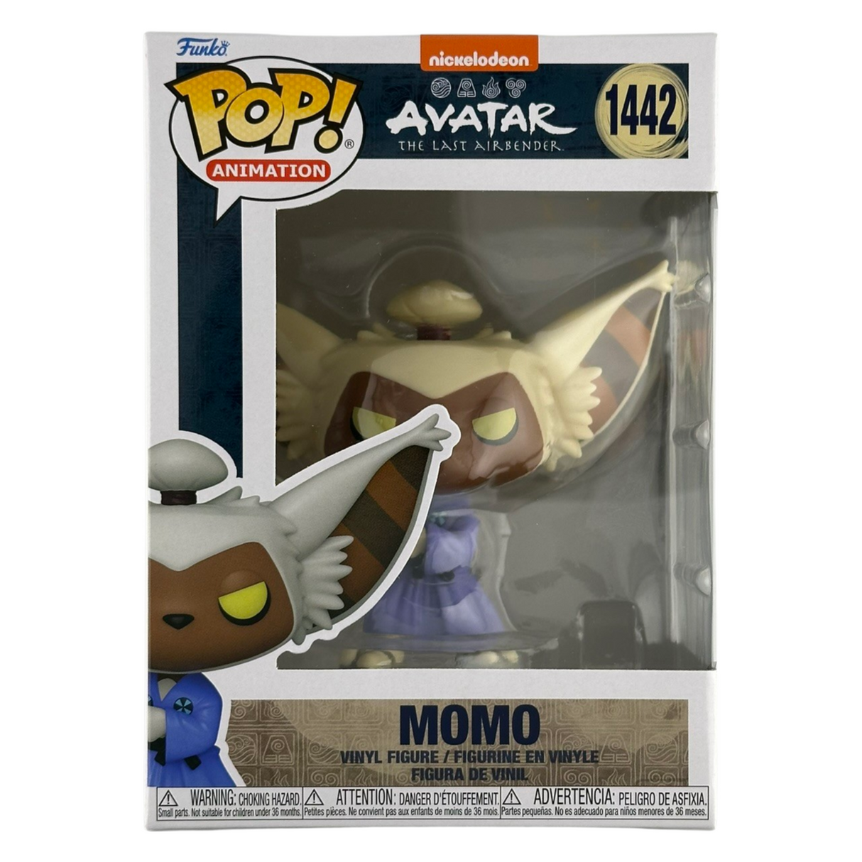 Avatar: El último maestro del aire: Momo Funko Pop! Figura de vinilo de animación #1442