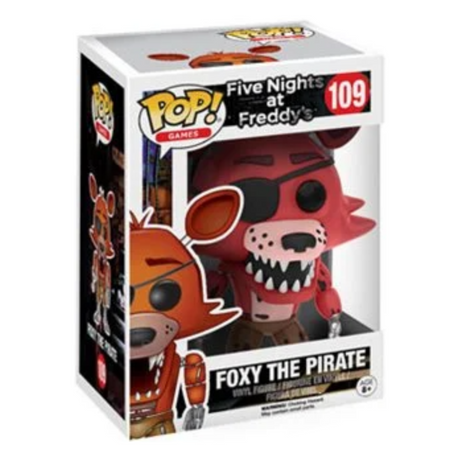 Five Nights at Freddy's: Foxy The Pirate Funko Pop! Games Vinyl Figure #109