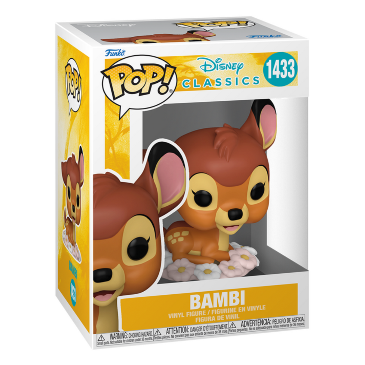 Bambi: ¡Bambi Funko Pop! Figura de vinilo n.° 1433