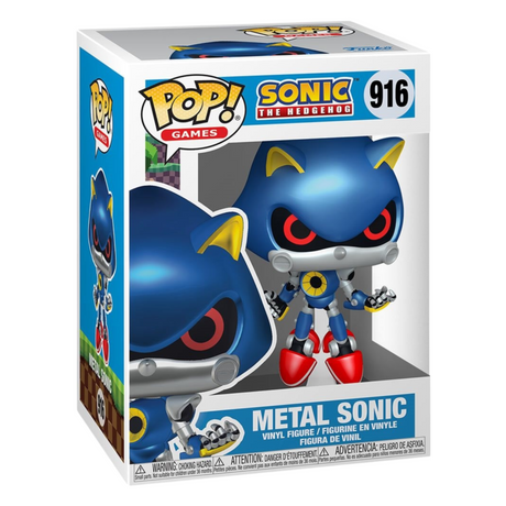 Sonic el erizo: Metal Sonic Funko Pop! Figura de vinilo de juegos #916