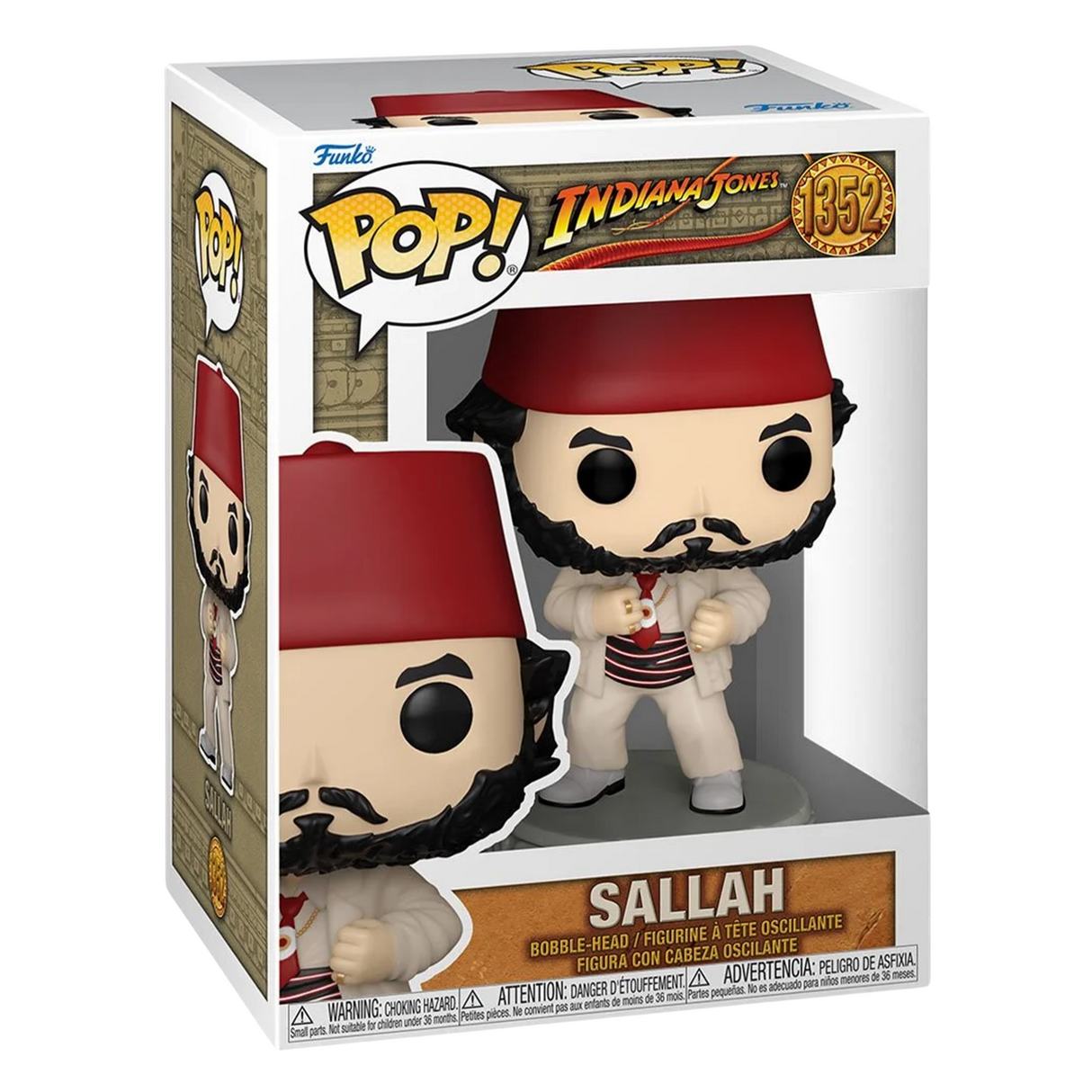 Indiana Jones: Sallah Funko Pop! Vinyl Figure #1352