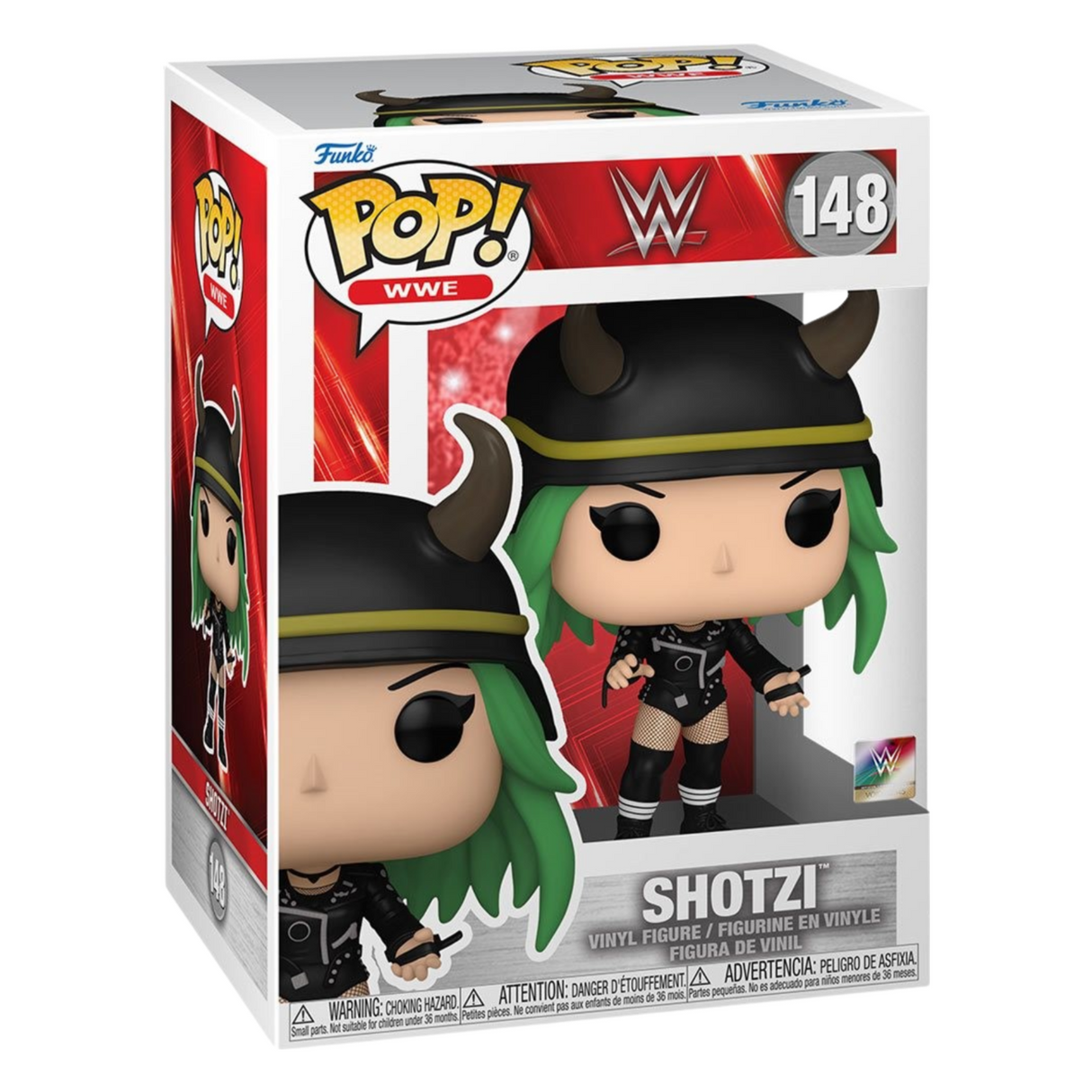 WWE: Shotzi Corazón Negro Funko Pop! Figura de vinilo WWE #148