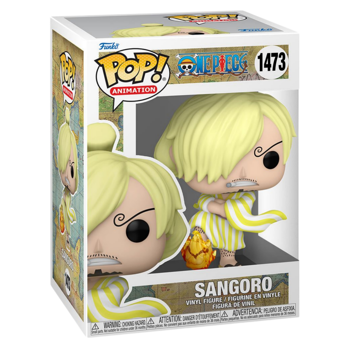 One Piece (Wano): Sangoro Funko Pop! Figura de vinilo de animación #1473