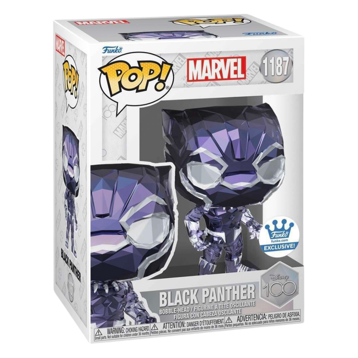 Marvel: Black Panther Funko POP! Vinyl Figure #1187, Facet, Funko Shop Exclusive