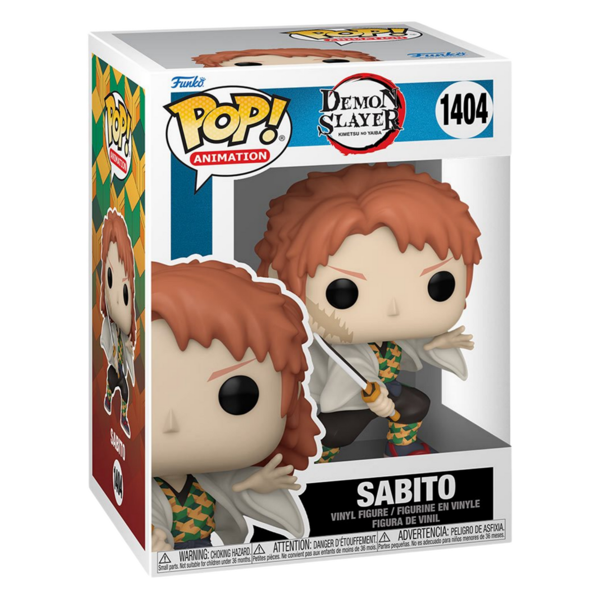 Demon Slayer: Sabito Funko Pop! Figura de vinilo de animación #1404