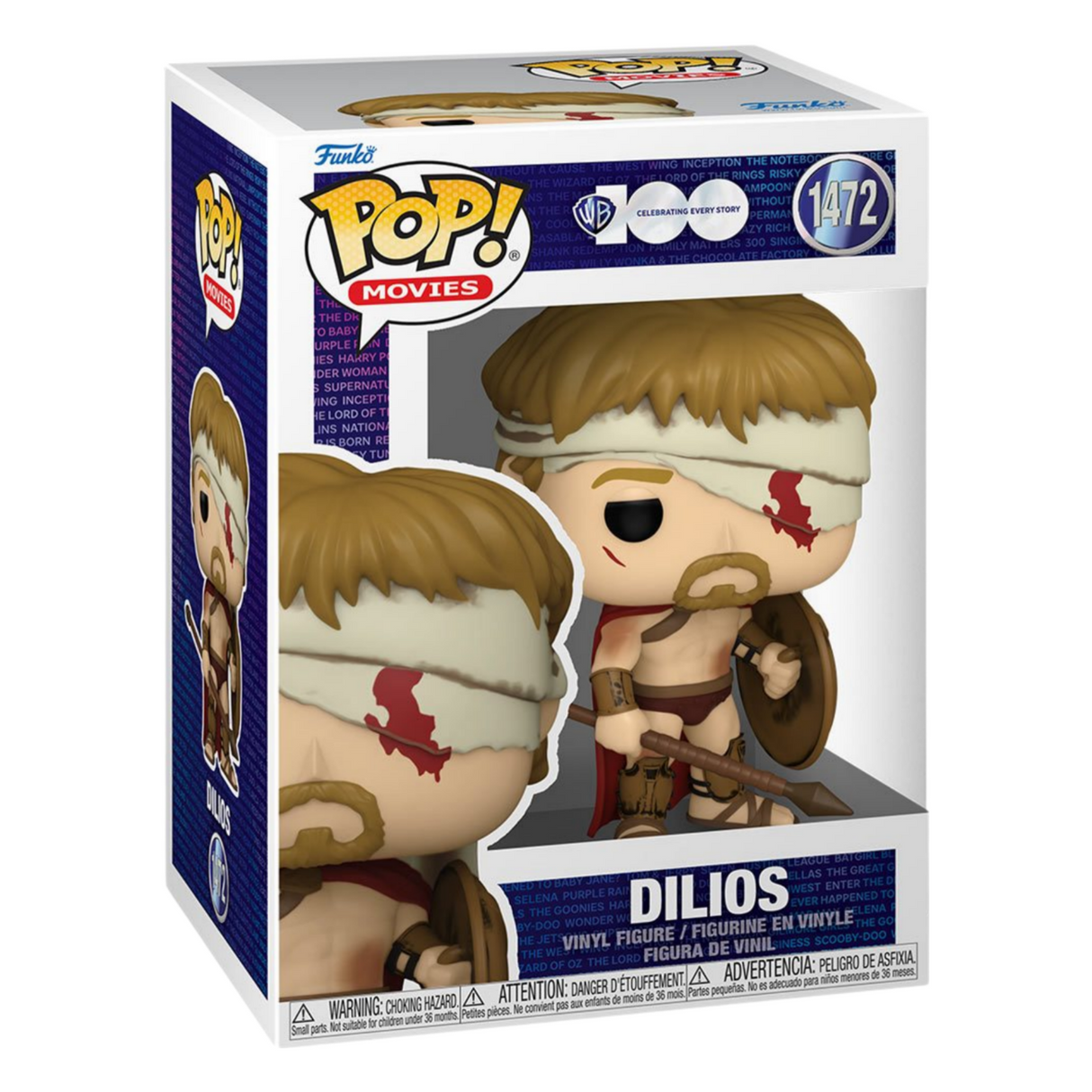 WB 100: 300: Dilios Funko Pop! Vinyl Figure #1472