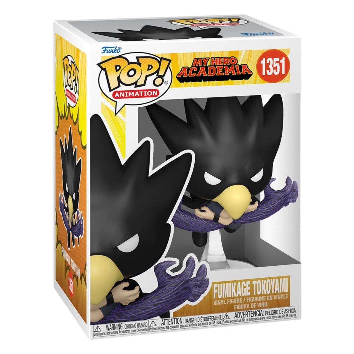 My Hero Academia: Fumikage Tokoyami (Fallen Angel) Funko Pop! Animation Vinyl Figure #1351