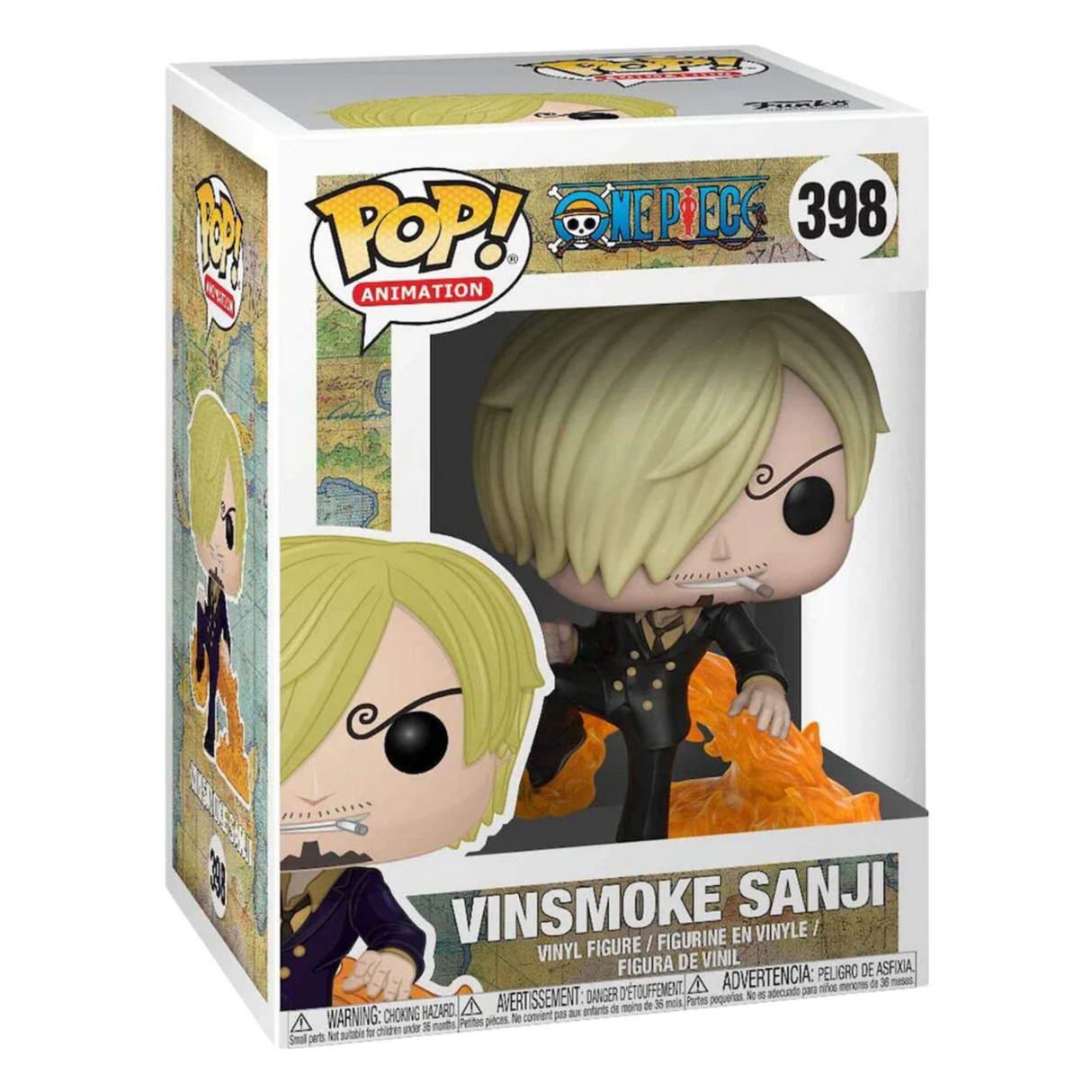 One Piece: Vinsmoke Sanji Fishman Funko Pop! Animation Vinyl Figure #398