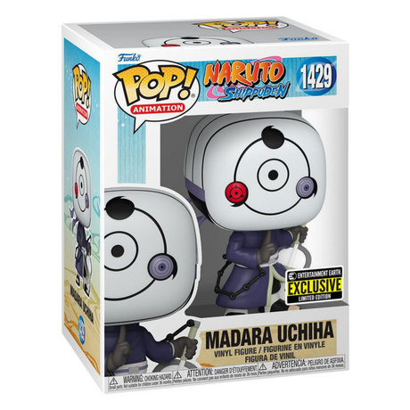 Naruto Shippuden: Madara Uchiha Funko Pop! Figura de vinilo n.° 1429, exclusiva de Entertainment Earth