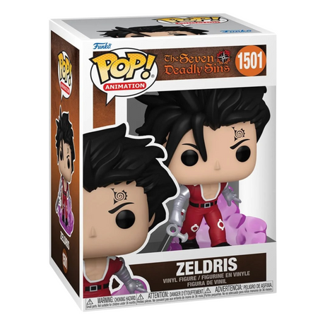 Siete pecados capitales: Zeldris Funko Pop! Figura de vinilo de animación #1501